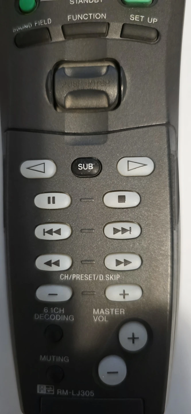 Sony RM-LJ305 Universal Remote Control - photo 3