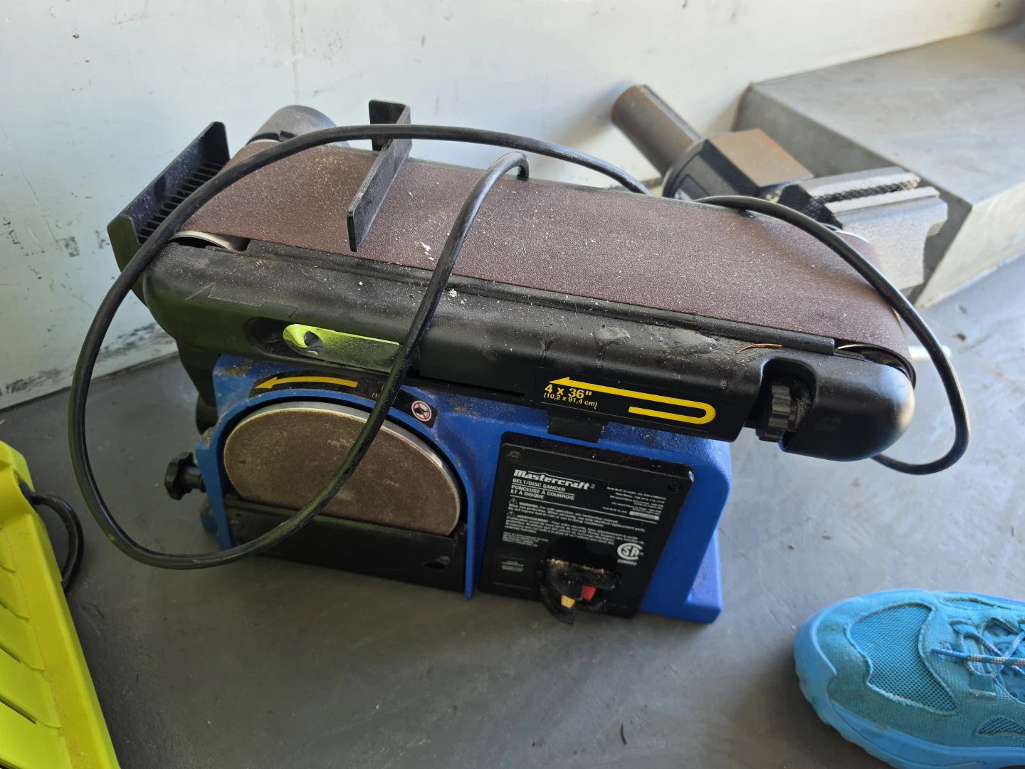 Mastercraft Belt/Disc Sander