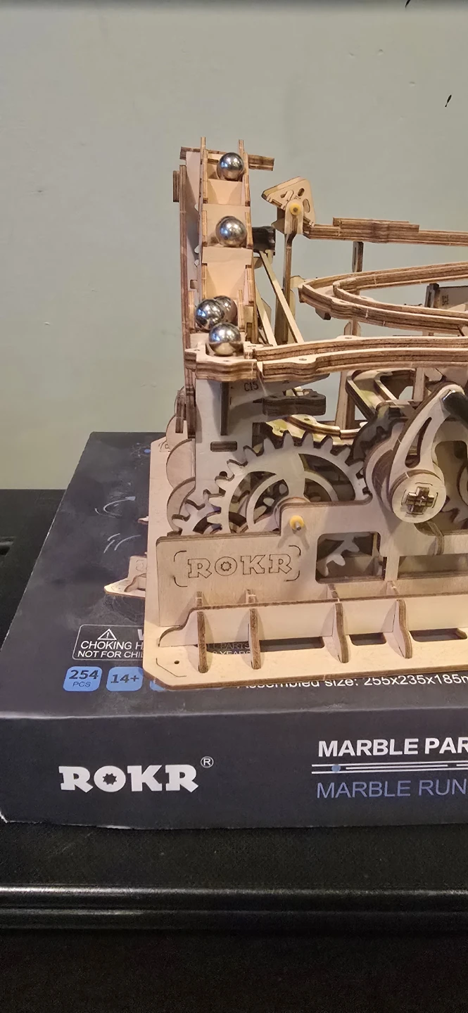 ROKR Marble Run LG501 - Wooden Mechanical Model Kit - photo 4