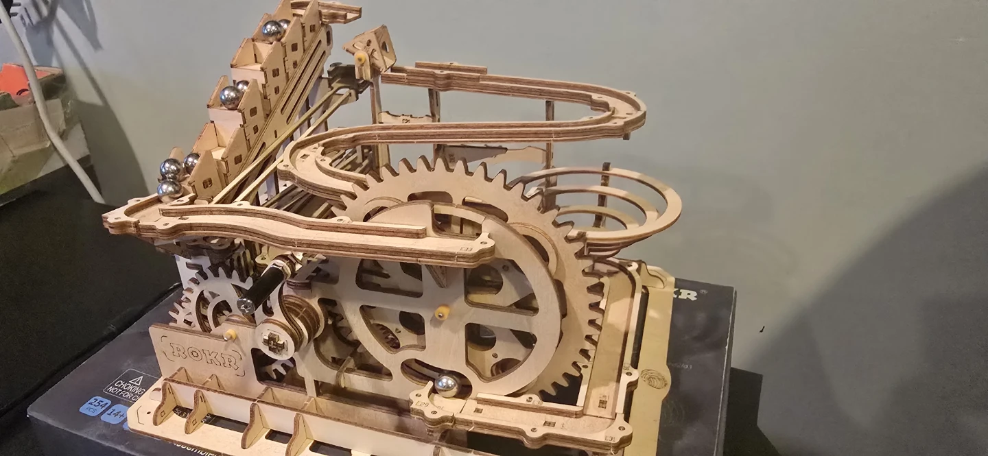 ROKR Marble Run LG501 - Wooden Mechanical Model Kit - photo 5