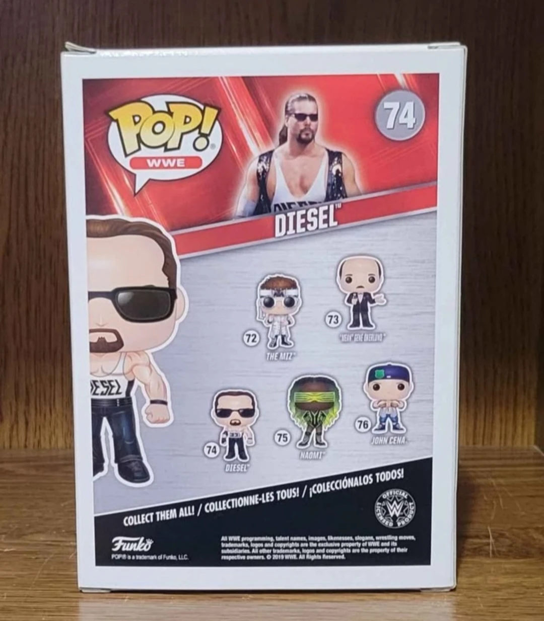 WWE Diesel Funko Pop 74 - photo 2