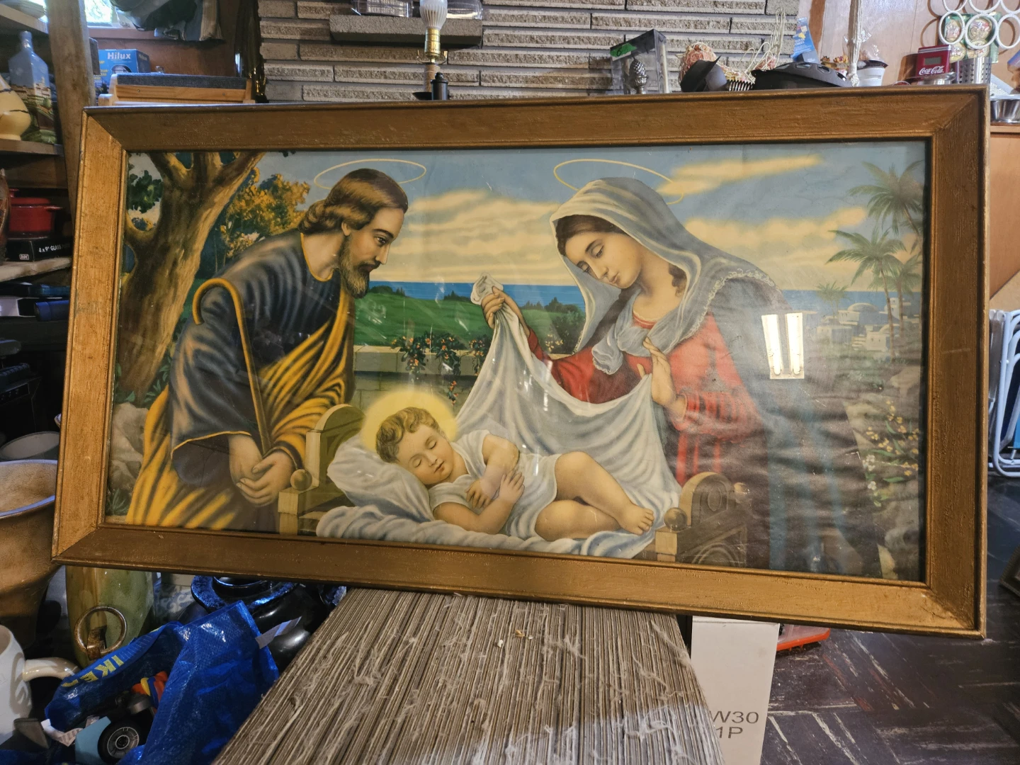Framed Religious Art Print - photo 2