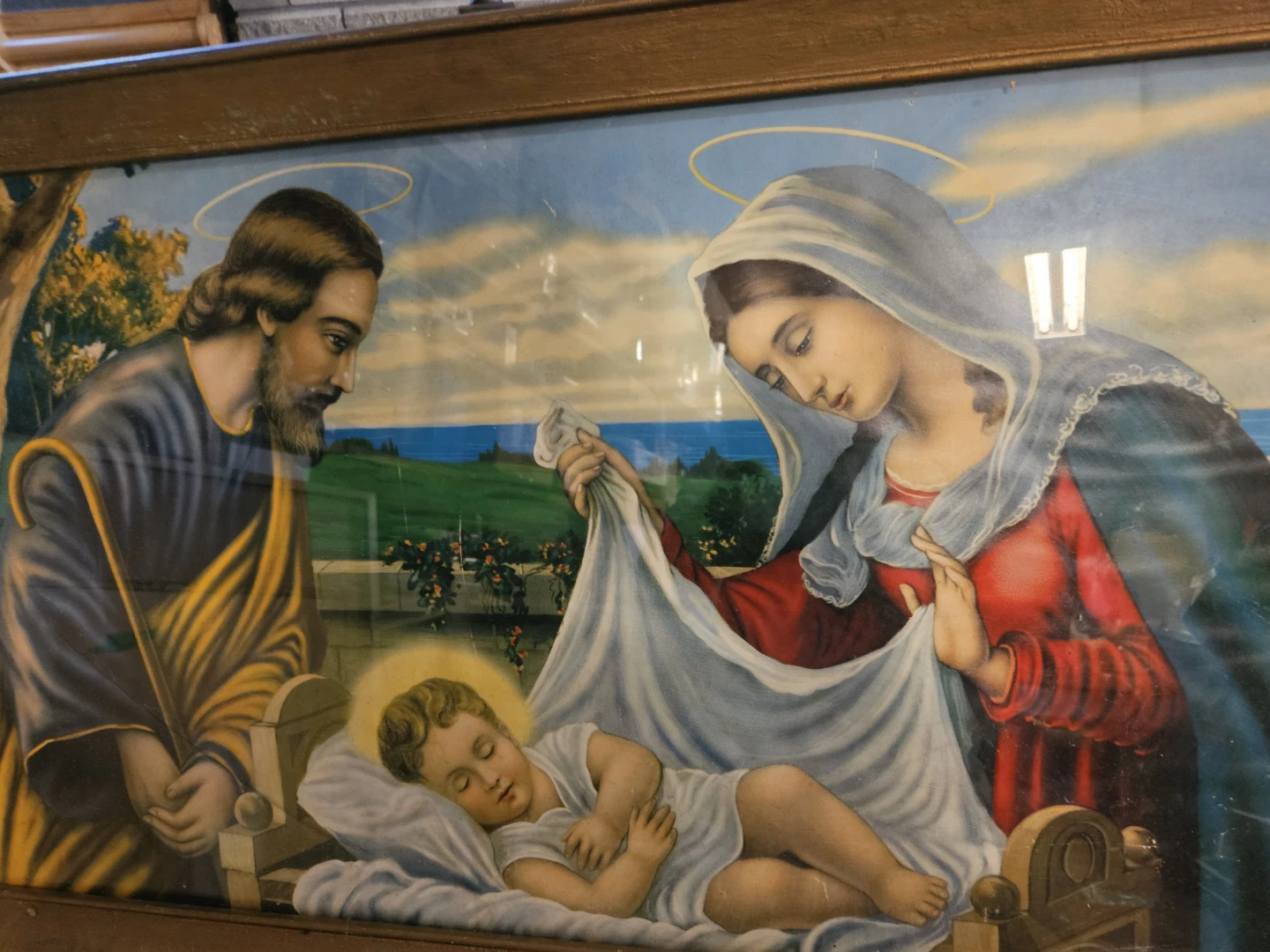 Framed Religious Art Print - photo 3