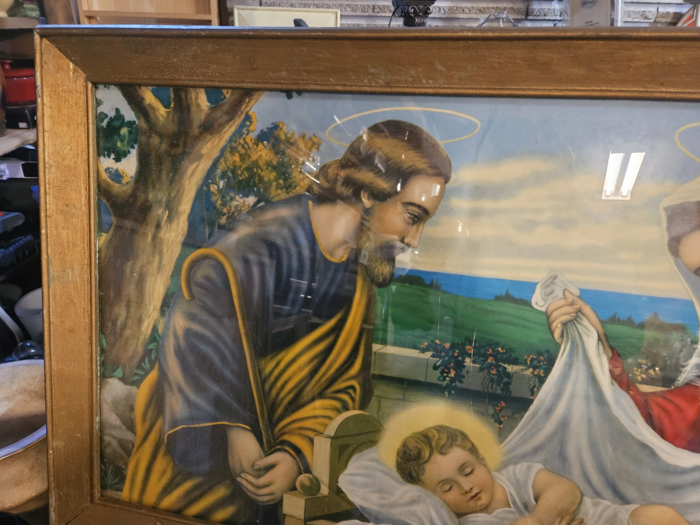 Framed Religious Art Print - photo 4