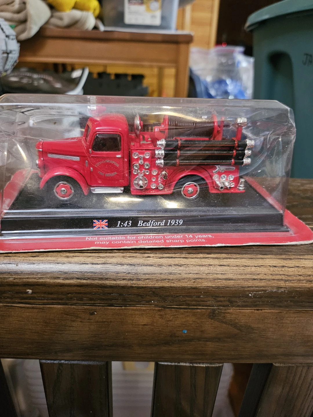 1:43 Bedford 1939 Fire Truck Model