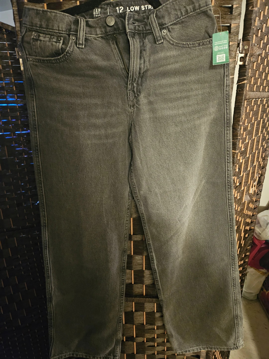 Gap Low Straight Jeans Size 12