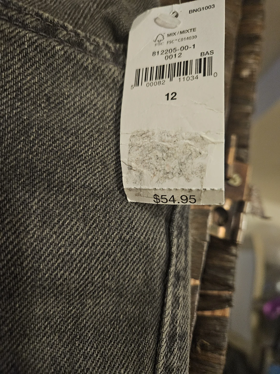 Gap Low Straight Jeans Size 12 - photo 2