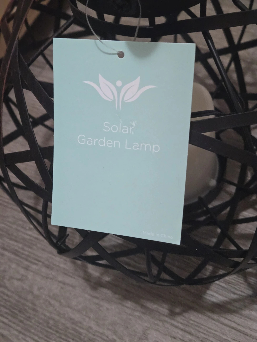 Brand New Pair Outdoor Solar Metal Rattan Lanterns - photo 4
