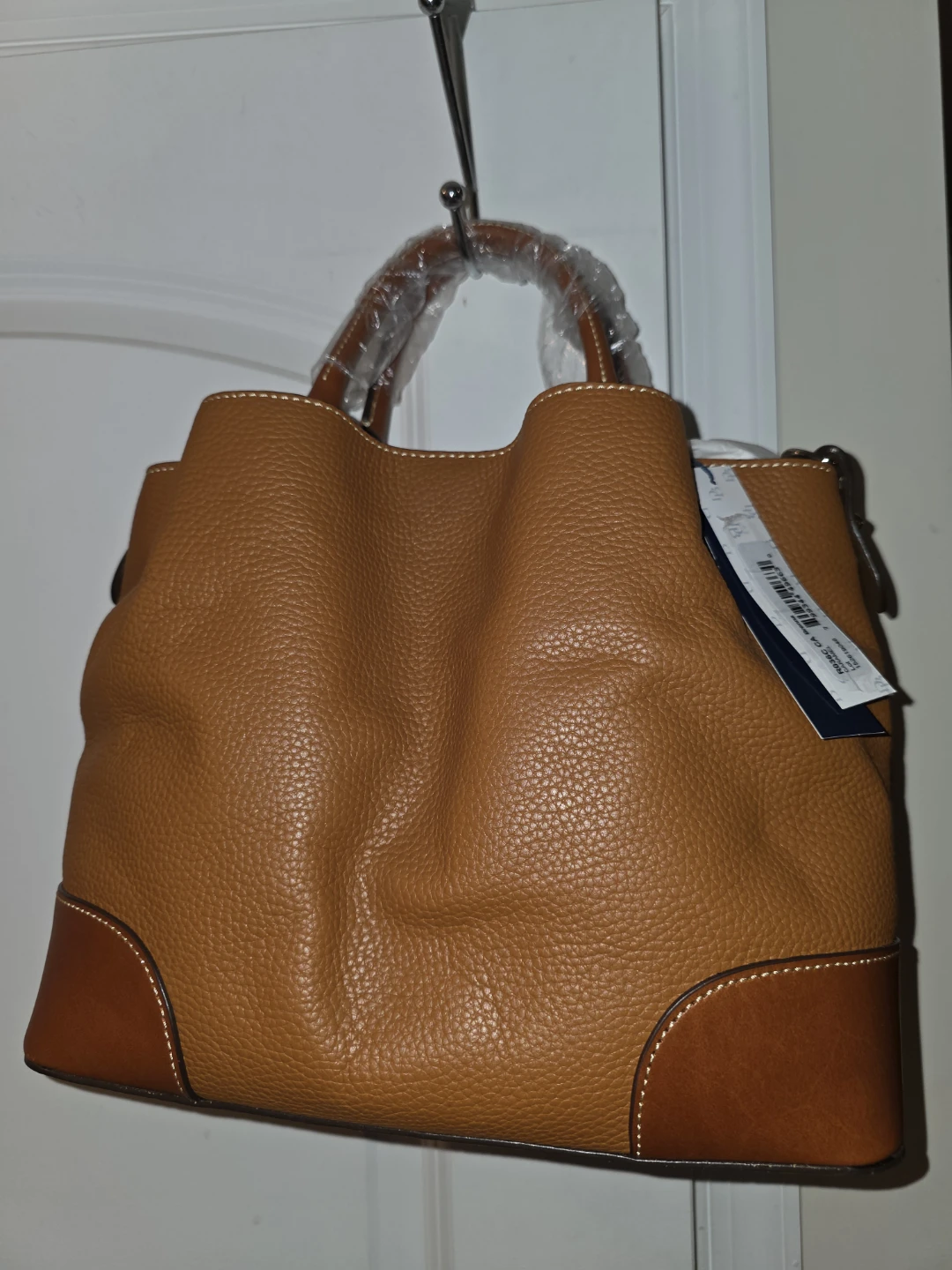 Dooney & Bourke Brown Leather Satchel Handbag - photo 2