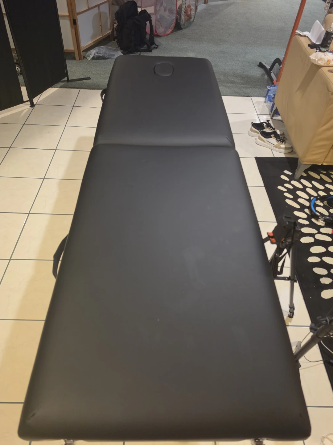 Portable Massage Table with Carrying Case - Black - photo 2