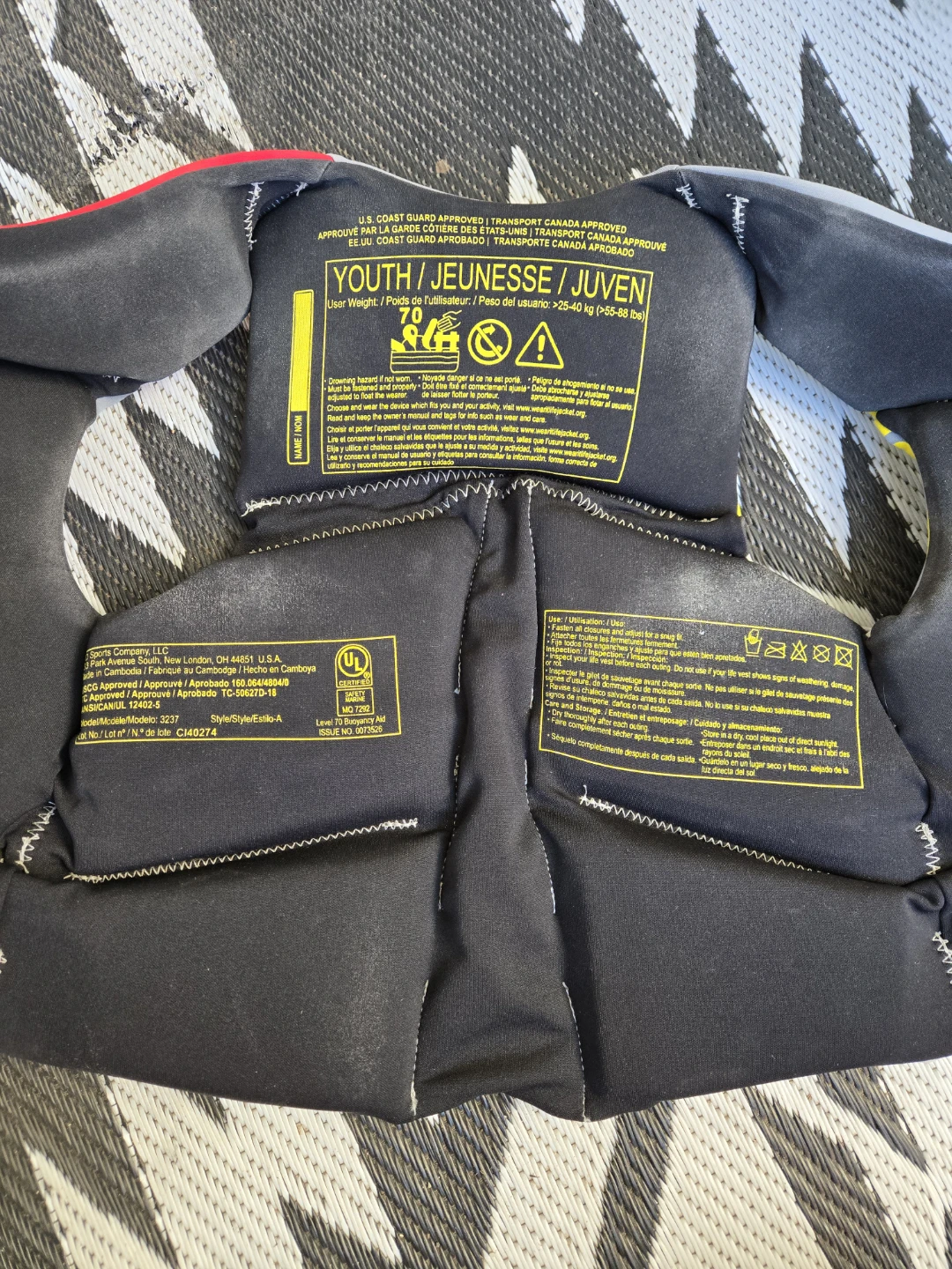 Toddler life jacket pfd - photo 2