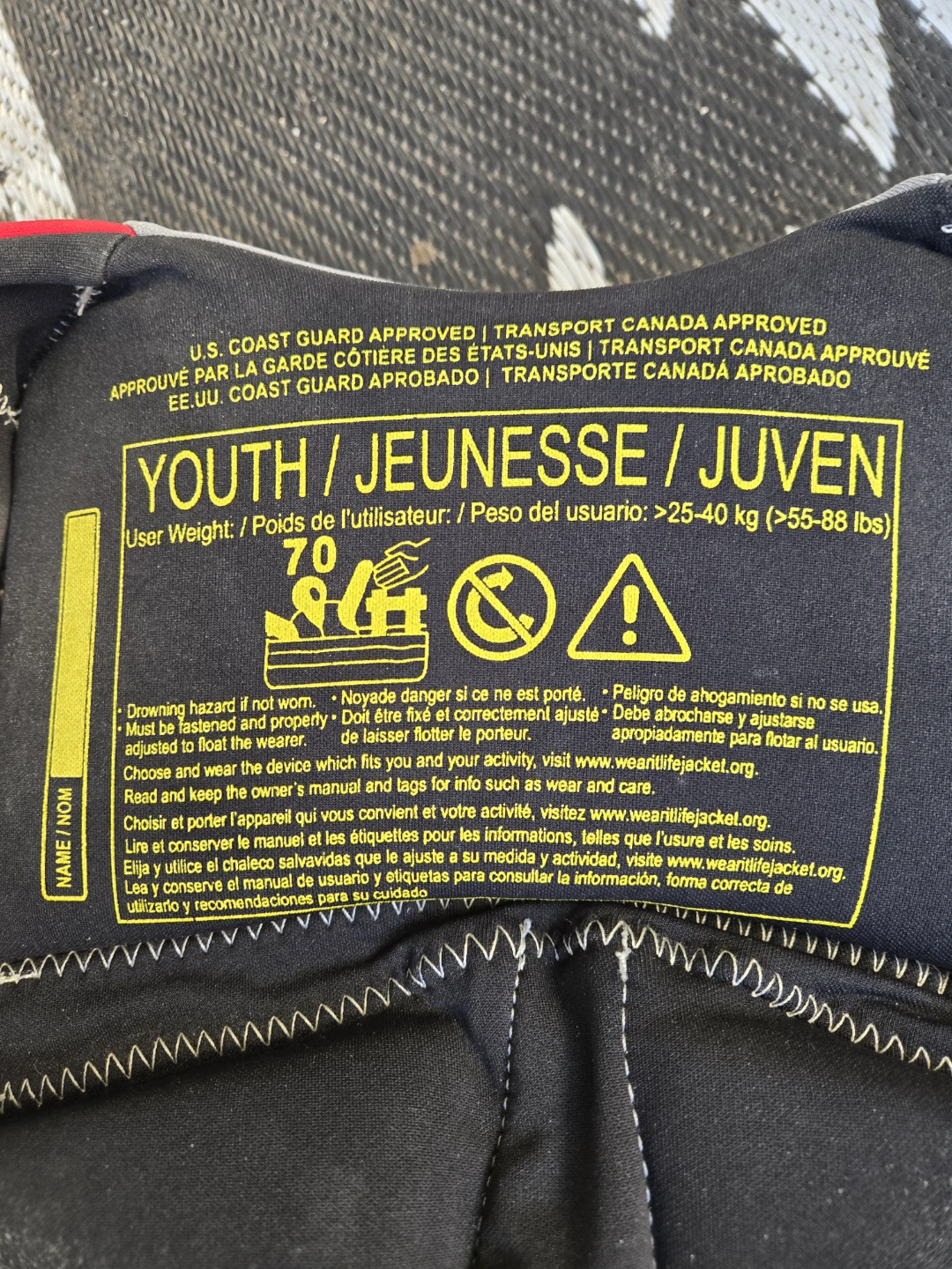 Toddler life jacket pfd - photo 4