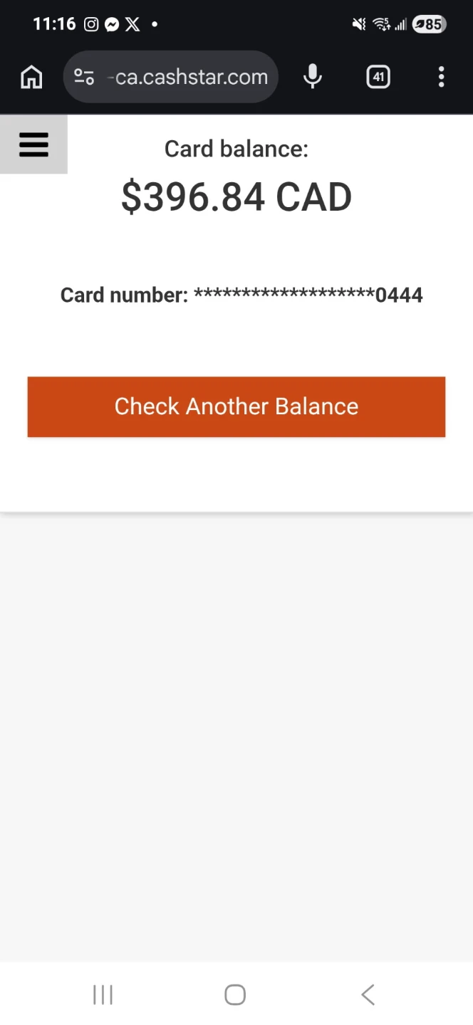 Home depot gift card