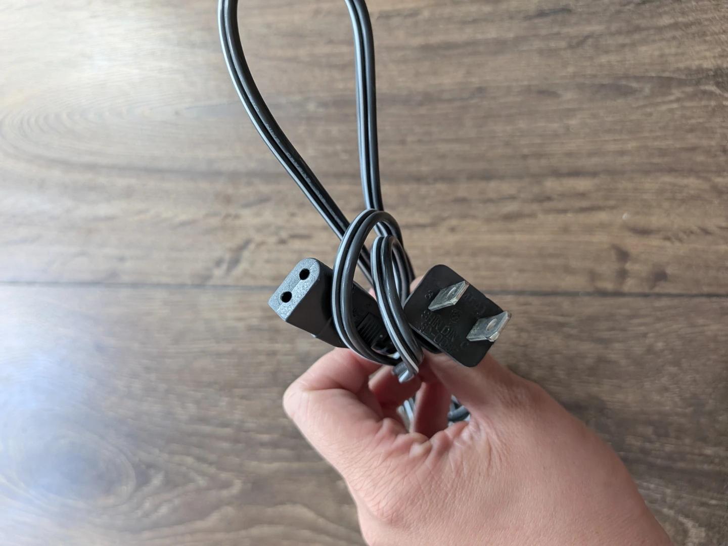 Pre-owned 2-prong power cord - photo 2
