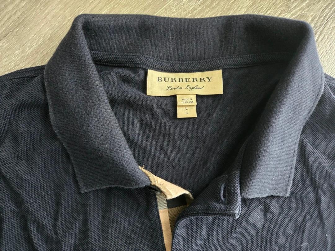 Burberry Men's Long Sleeve Polo – Large – $10 - photo 2