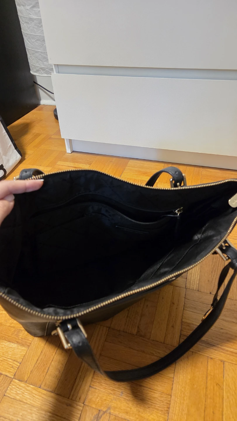 Leather Michael Kors Black Tote Bag - photo 3