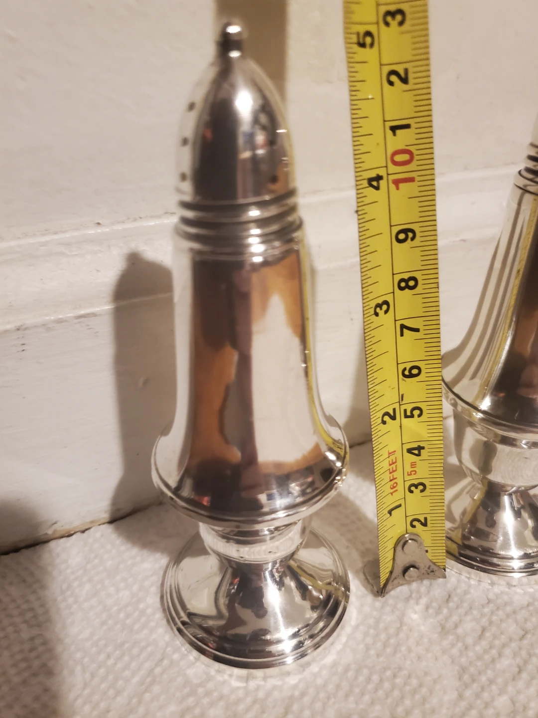 Crown Sterling Weighted Salt and Pepper Shakers - photo 3
