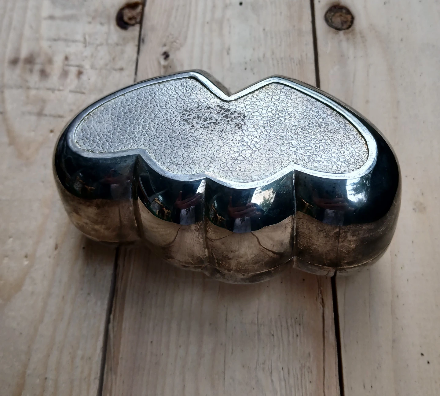 1990s Double Heart Trinket Box - photo 4