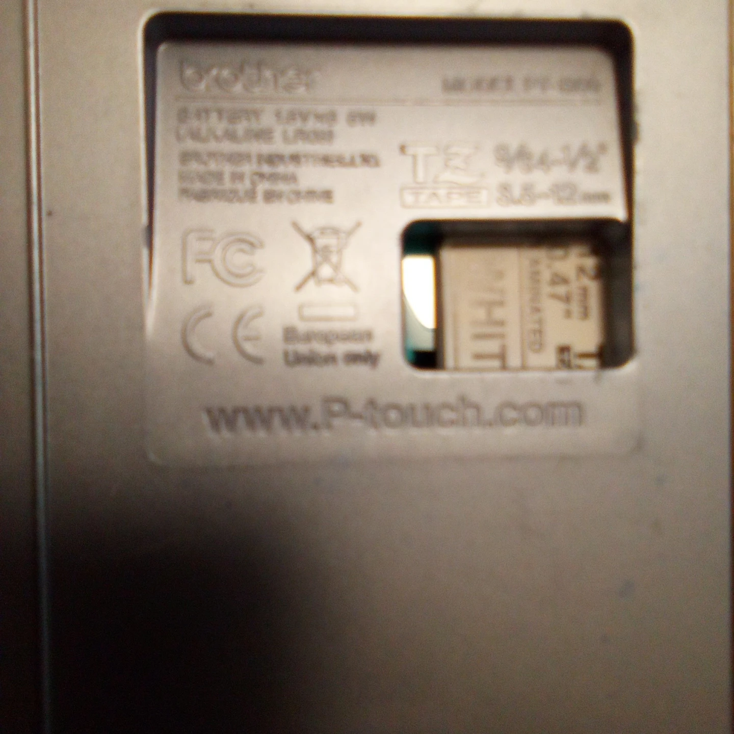 Brother P-Touch Label Maker PT-90 - photo 4