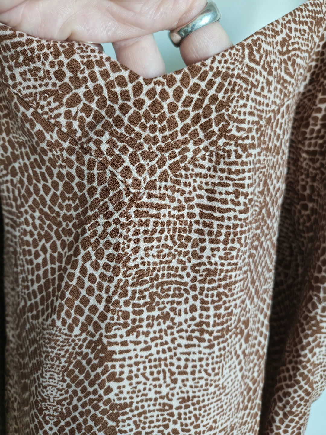 A New Day Brown Print Camisole Top - photo 4
