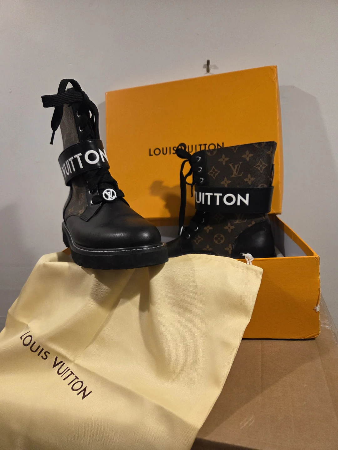 Louis Vuitton Women's Combat Boots