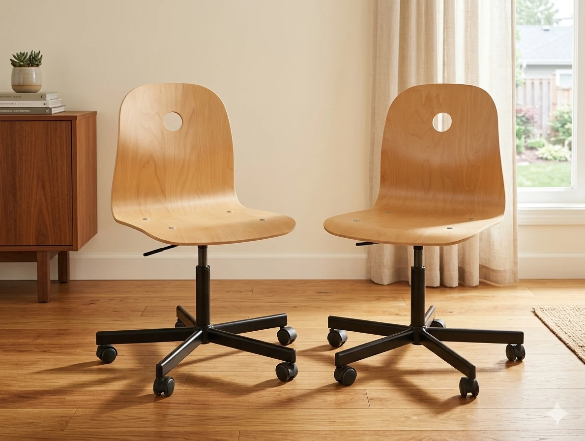 Set of 2 IKEA SPORREN Swivel Chairs ($10 each)