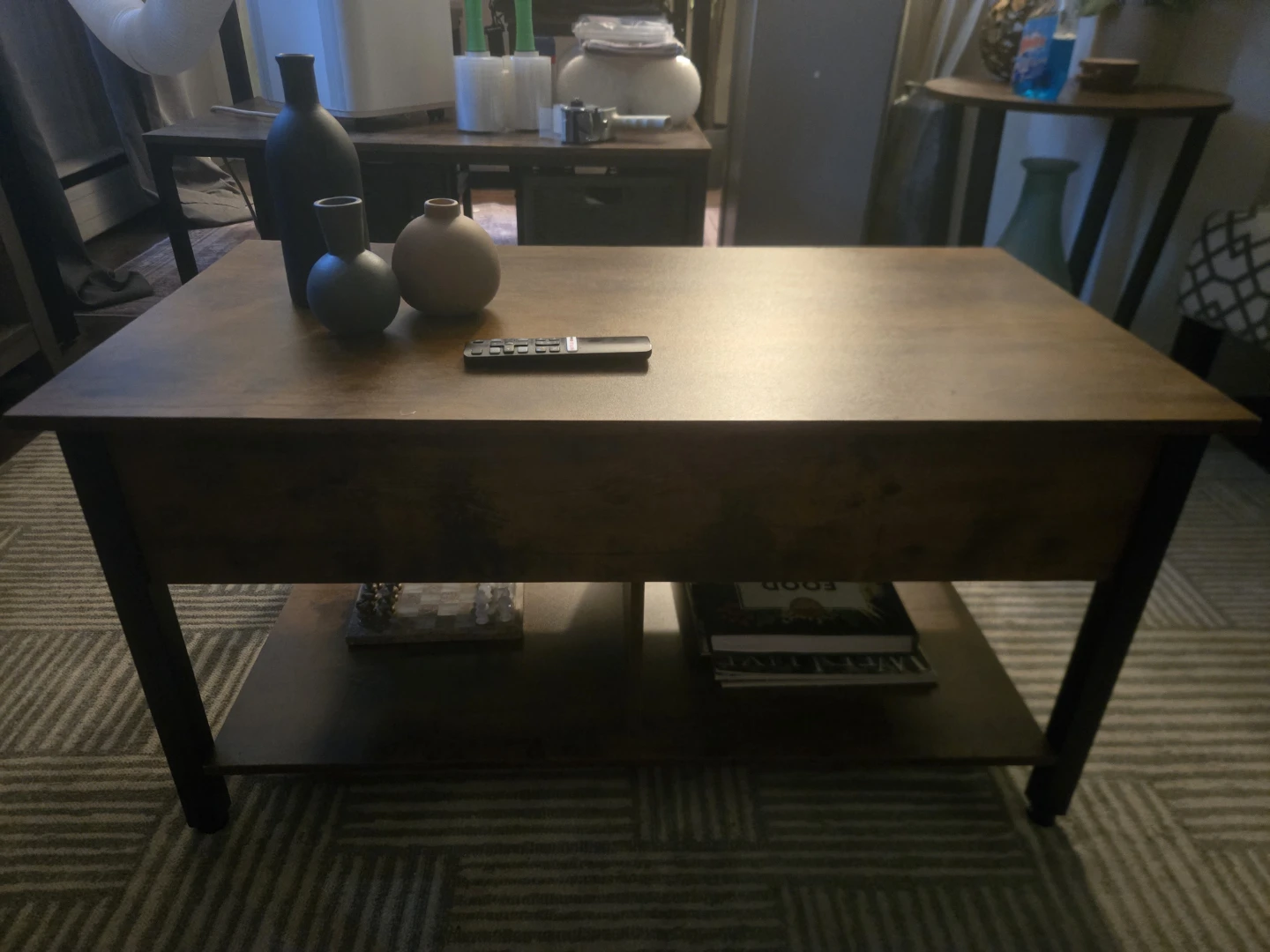Lift Top Coffee Table with Storage