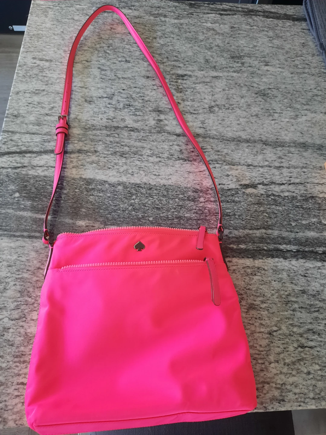 Kate Spade Pink Nylon Crossbody Bag