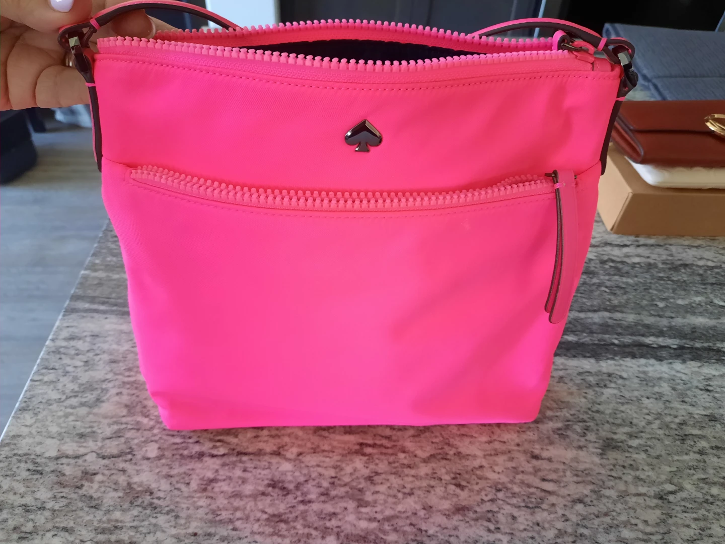 Kate Spade Pink Nylon Crossbody Bag - photo 2
