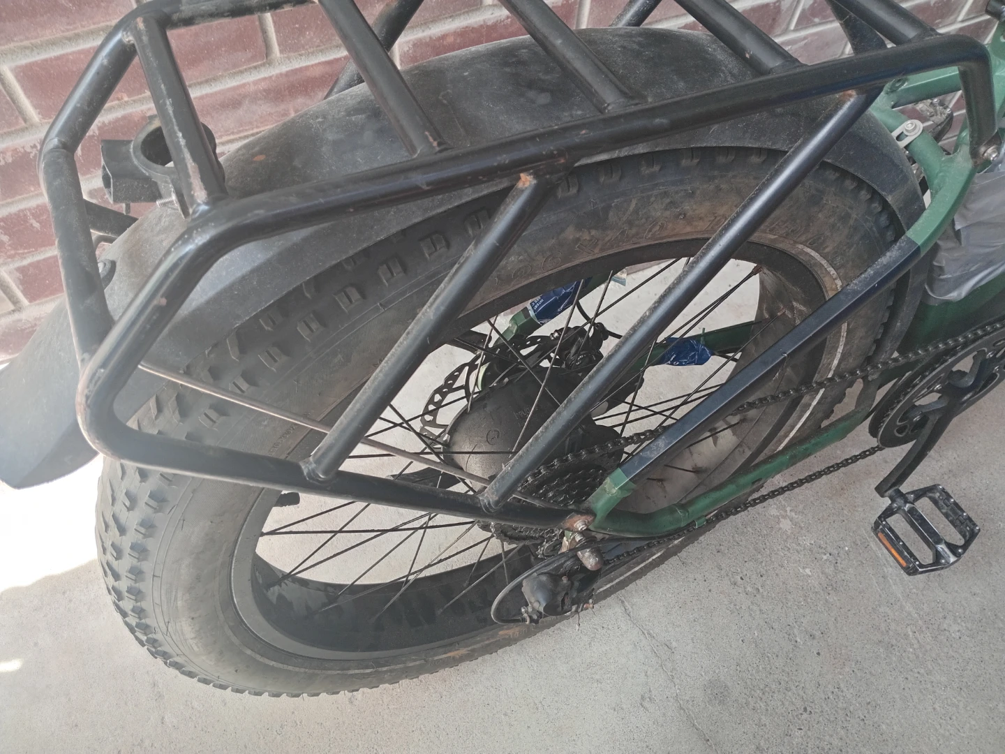Green Electric Fat Bike - photo 2