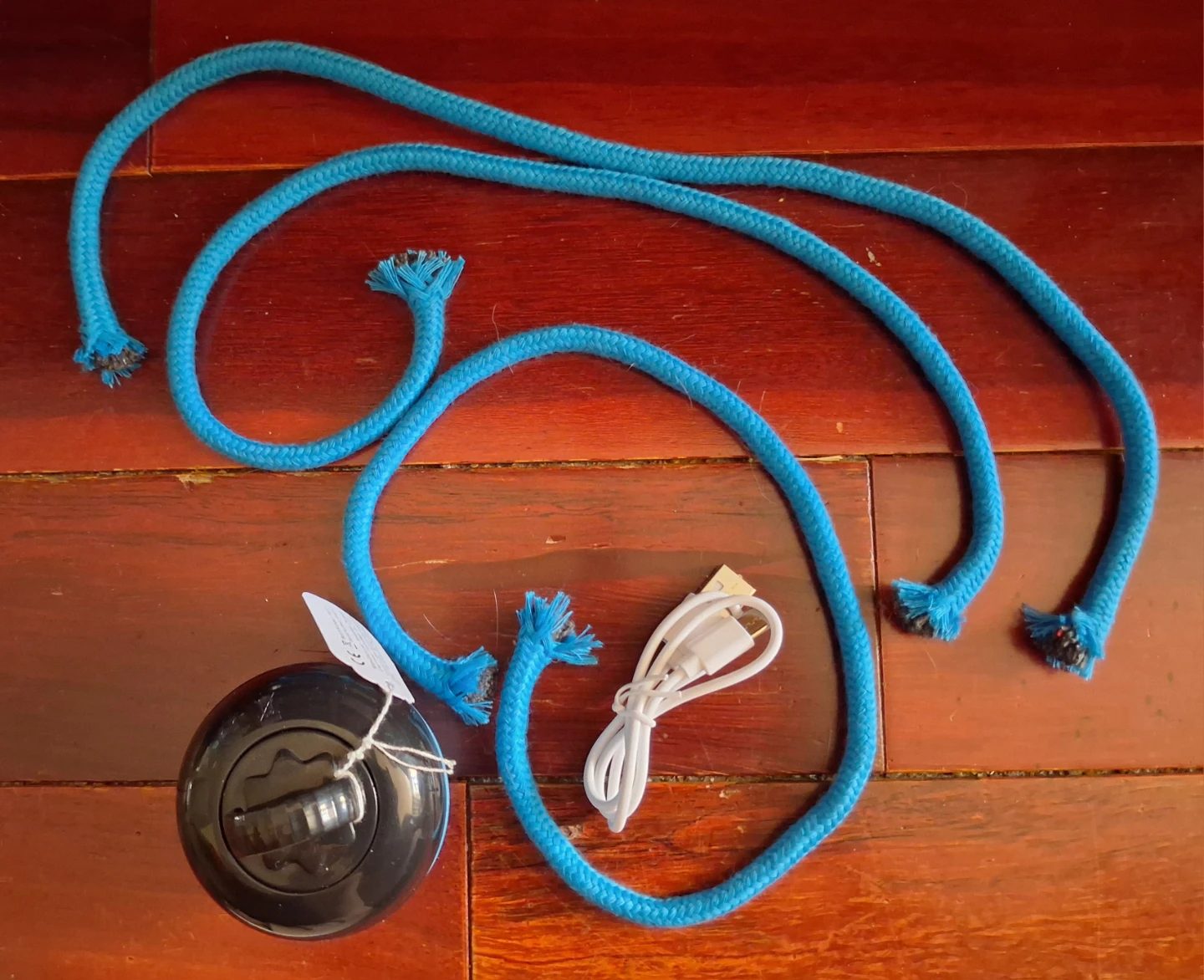 Dog Toy Ball with Rope and USB Charging - photo 3