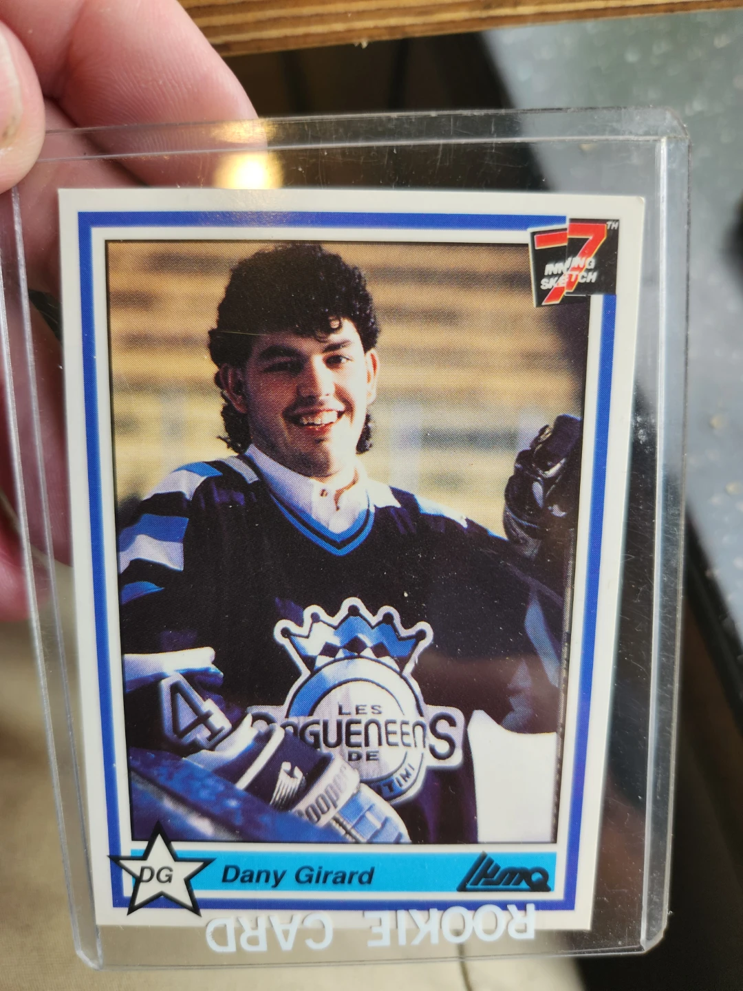 Dany Girard Les Saguenéens de Chicoutimi Rookie Card