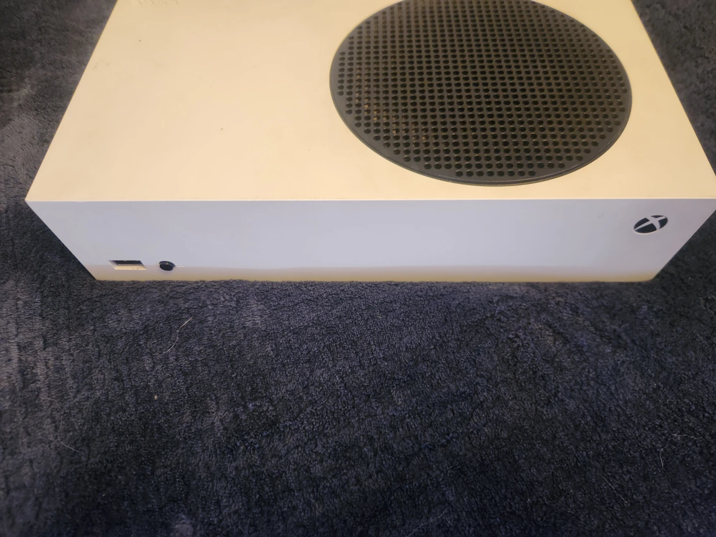 White Xbox Series S Console with Controller and Cables - photo 2