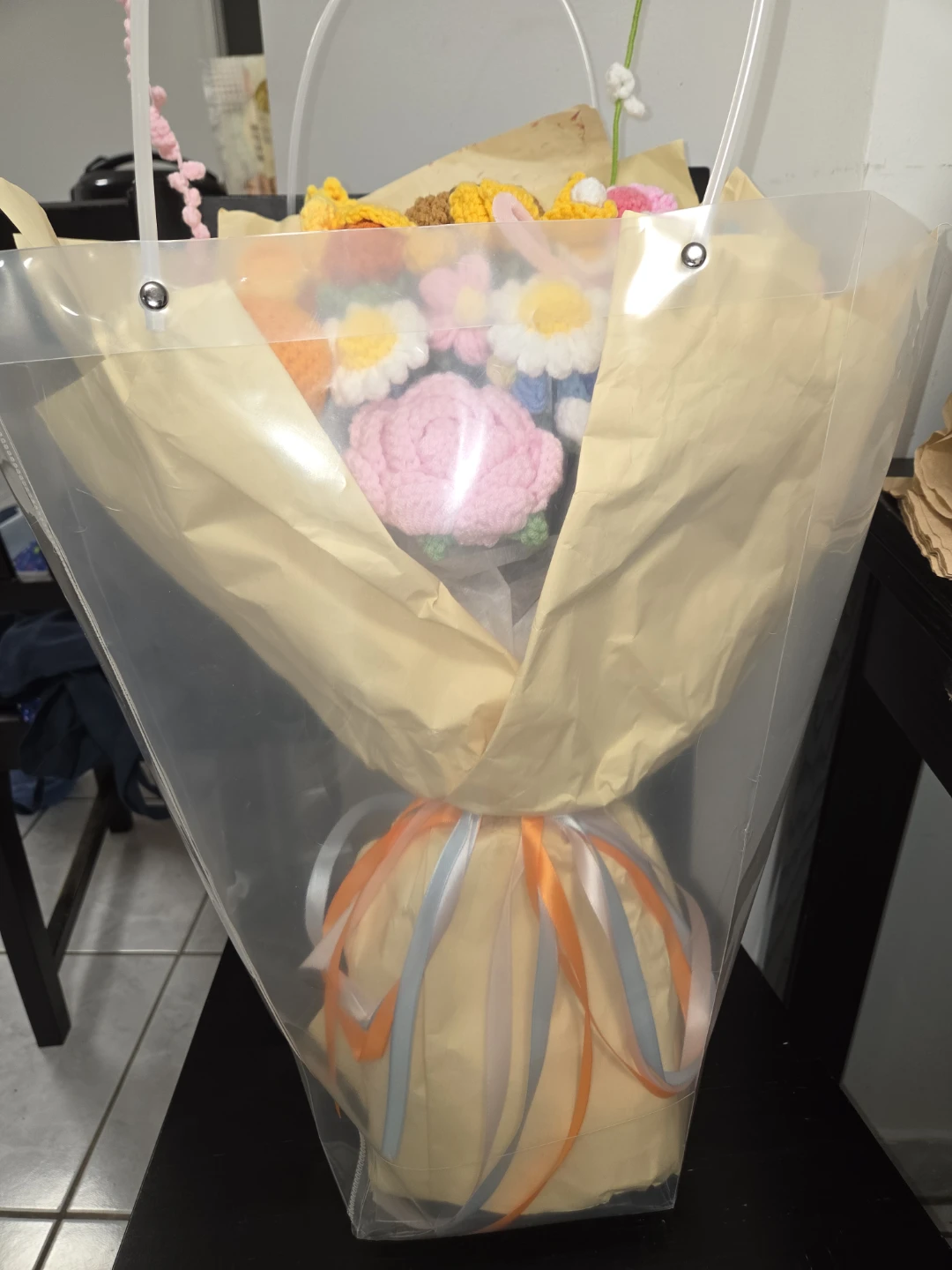 Handmade Crochet Flower Bouquet (Graduation) - photo 4