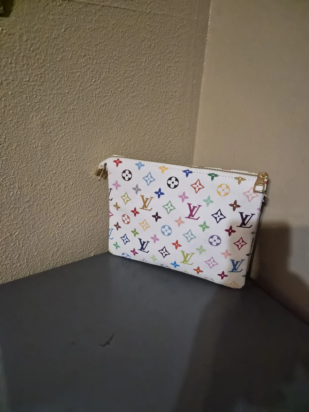 Multi color clutch/crossbody