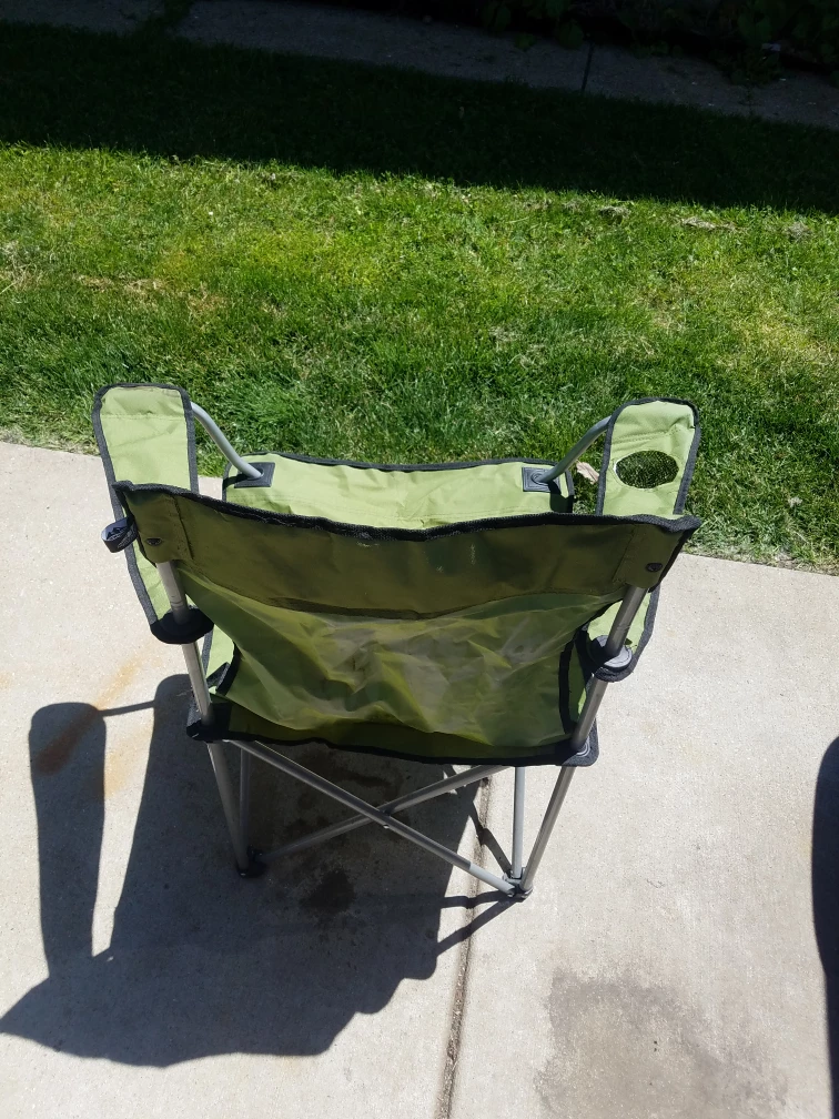 Green Folding Camp Chair - photo 2