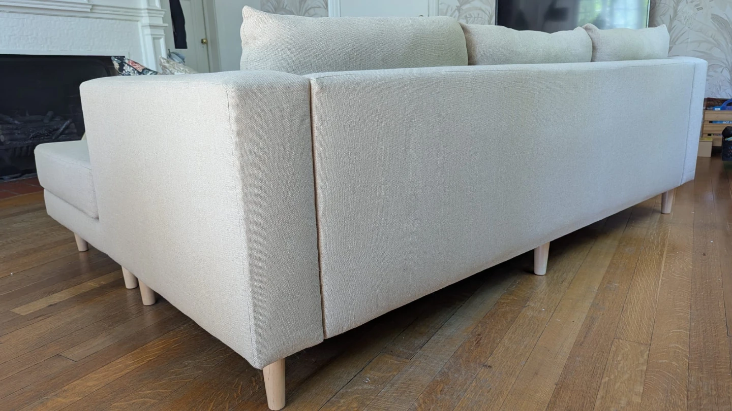 Sabai Essential Sectional Couch – Sustainable & Modular (Oat) - photo 4