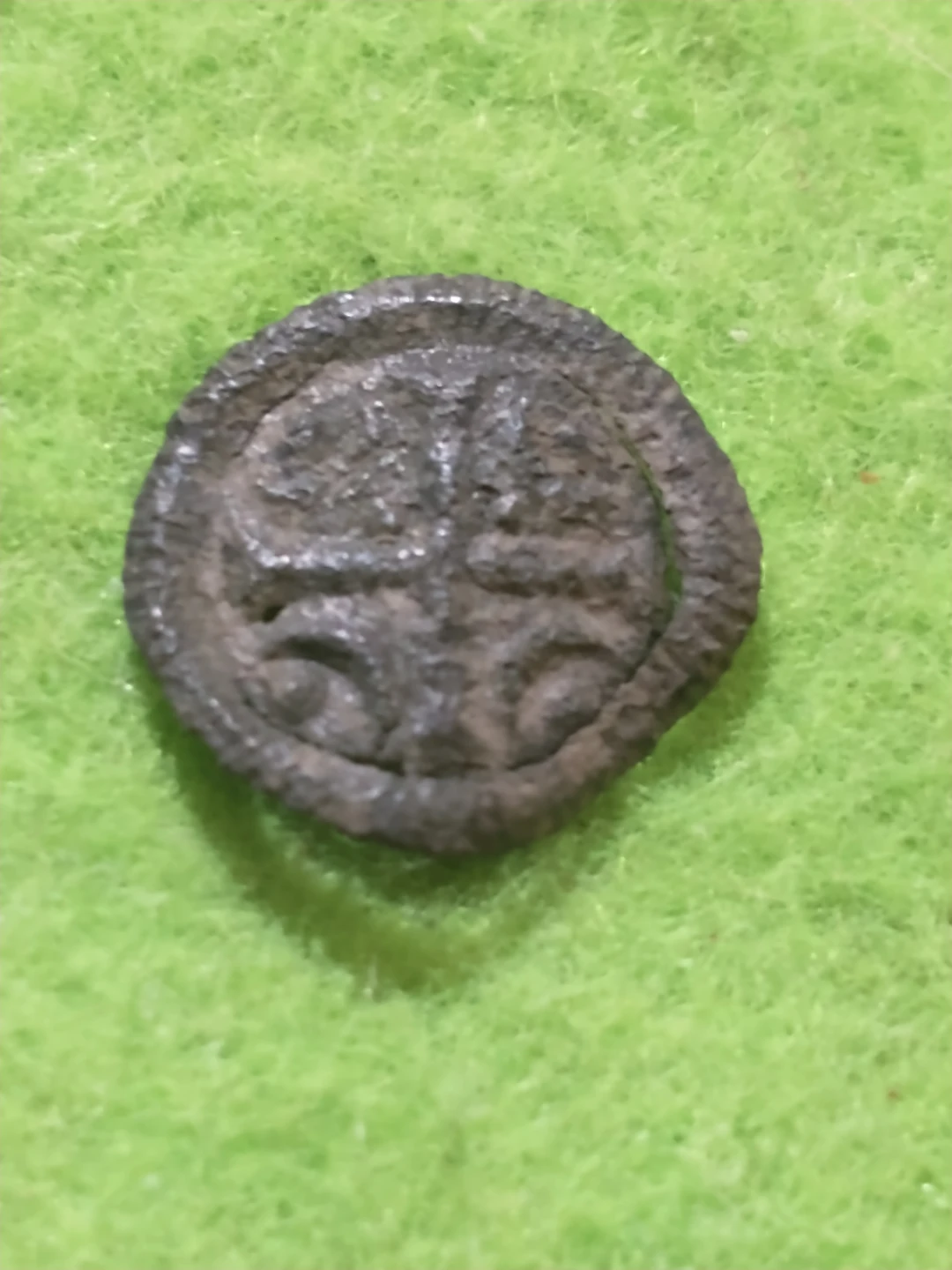 Nice 1131-1141 Kingdom of Hungary Béla II the Blind copper denar