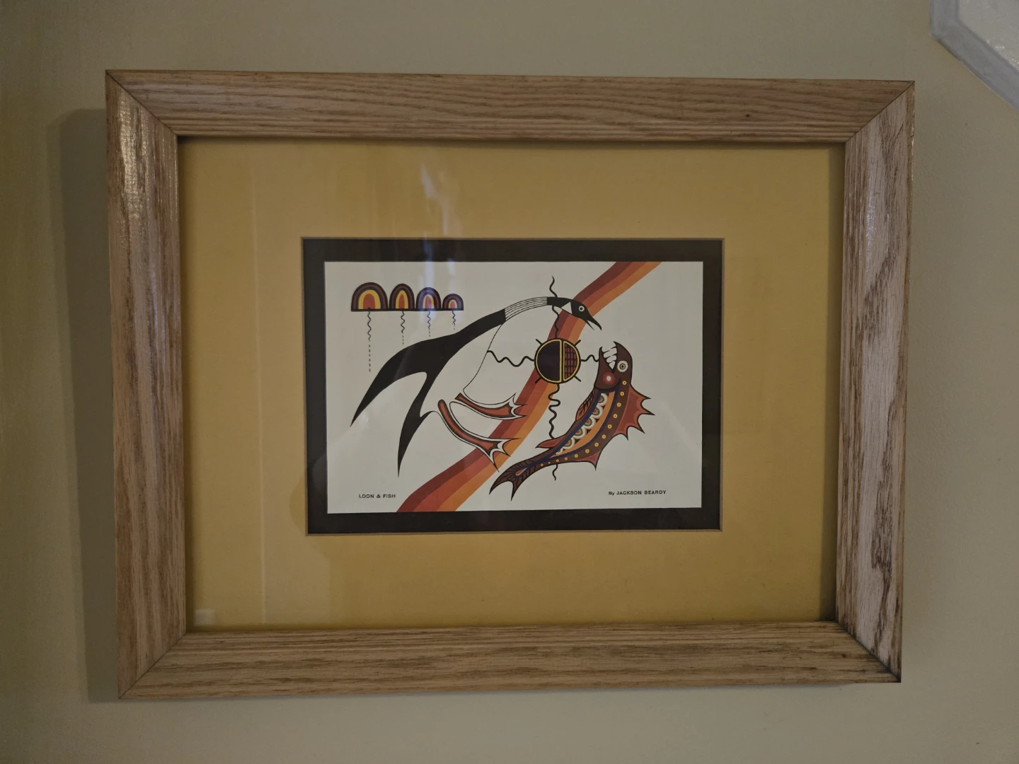 Trio of Jackson Beardy Vintage Indigenous Art Prints - photo 3
