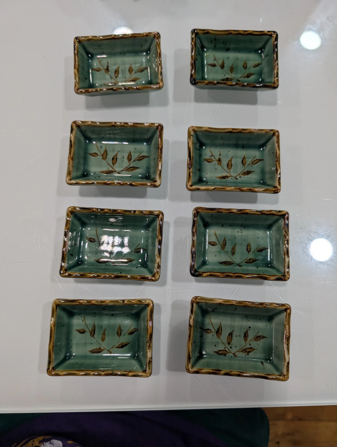 Miya Japan Set of 8 Small Soy Sauce Dishes