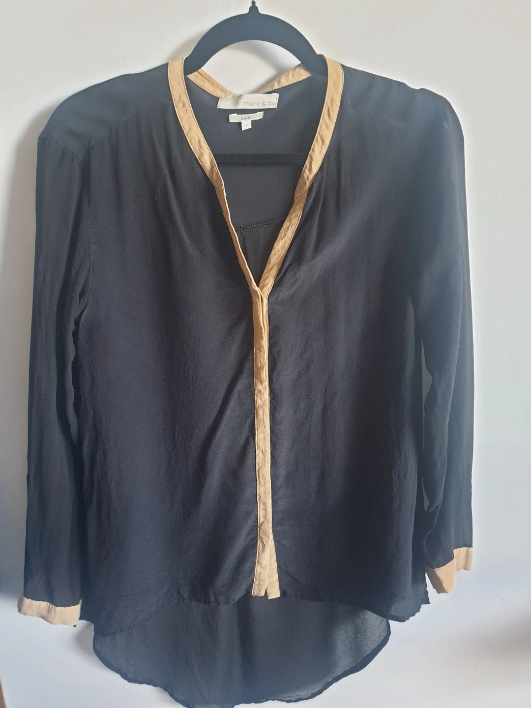 Monk & Lou Silk Top (Small)