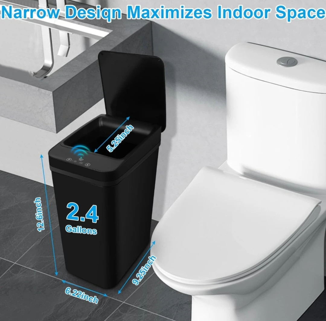 Jinlligogo Intelligent Wastebin - Black - photo 3