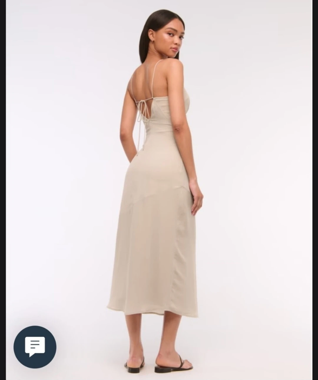 Abercrombie & Fitch Beige Midi Dress - photo 3