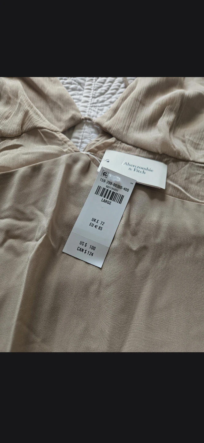 Abercrombie & Fitch Beige Midi Dress - photo 4