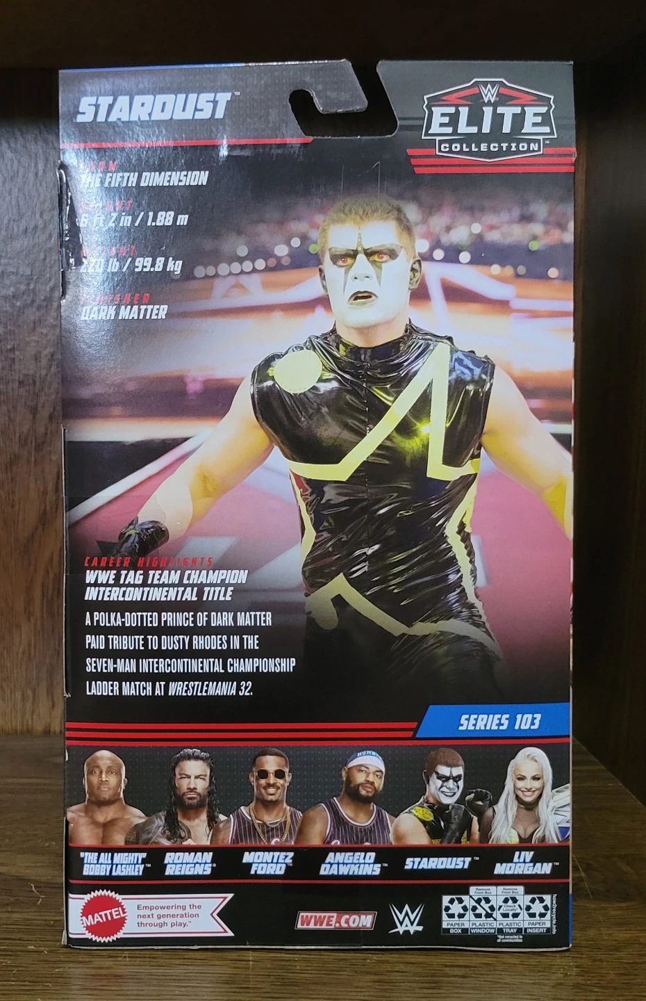 WWE Stardust Elite Collection Series 103 Chase Blue - photo 2