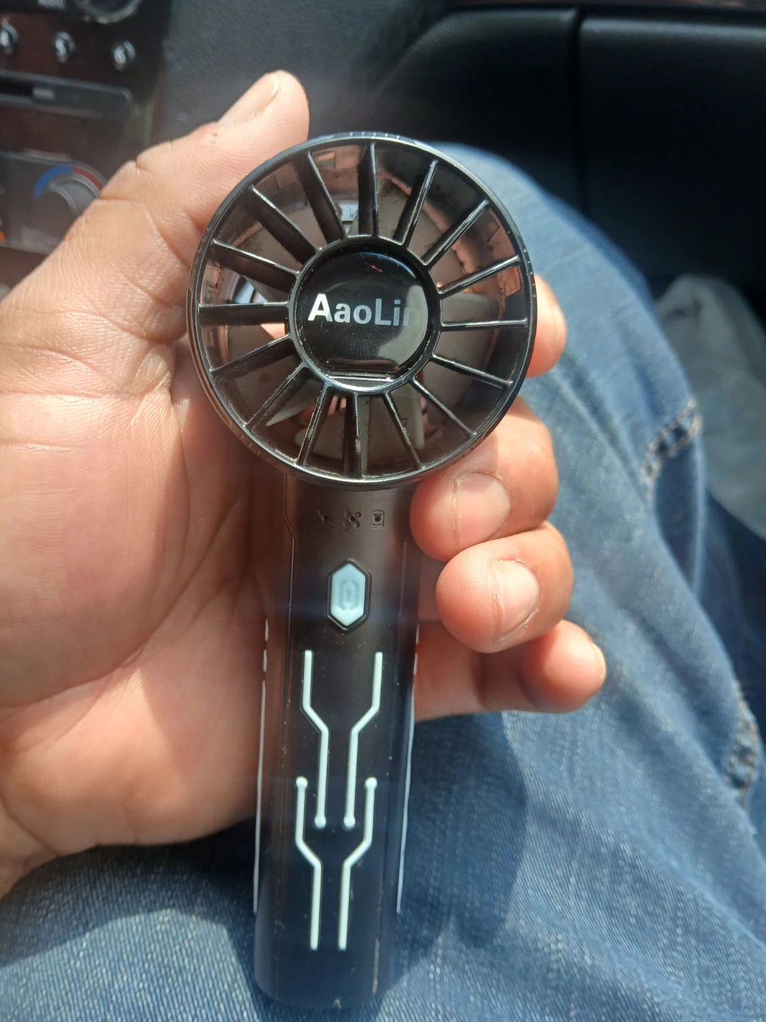 AaoLi Portable USB Rechargeable Handheld Fan