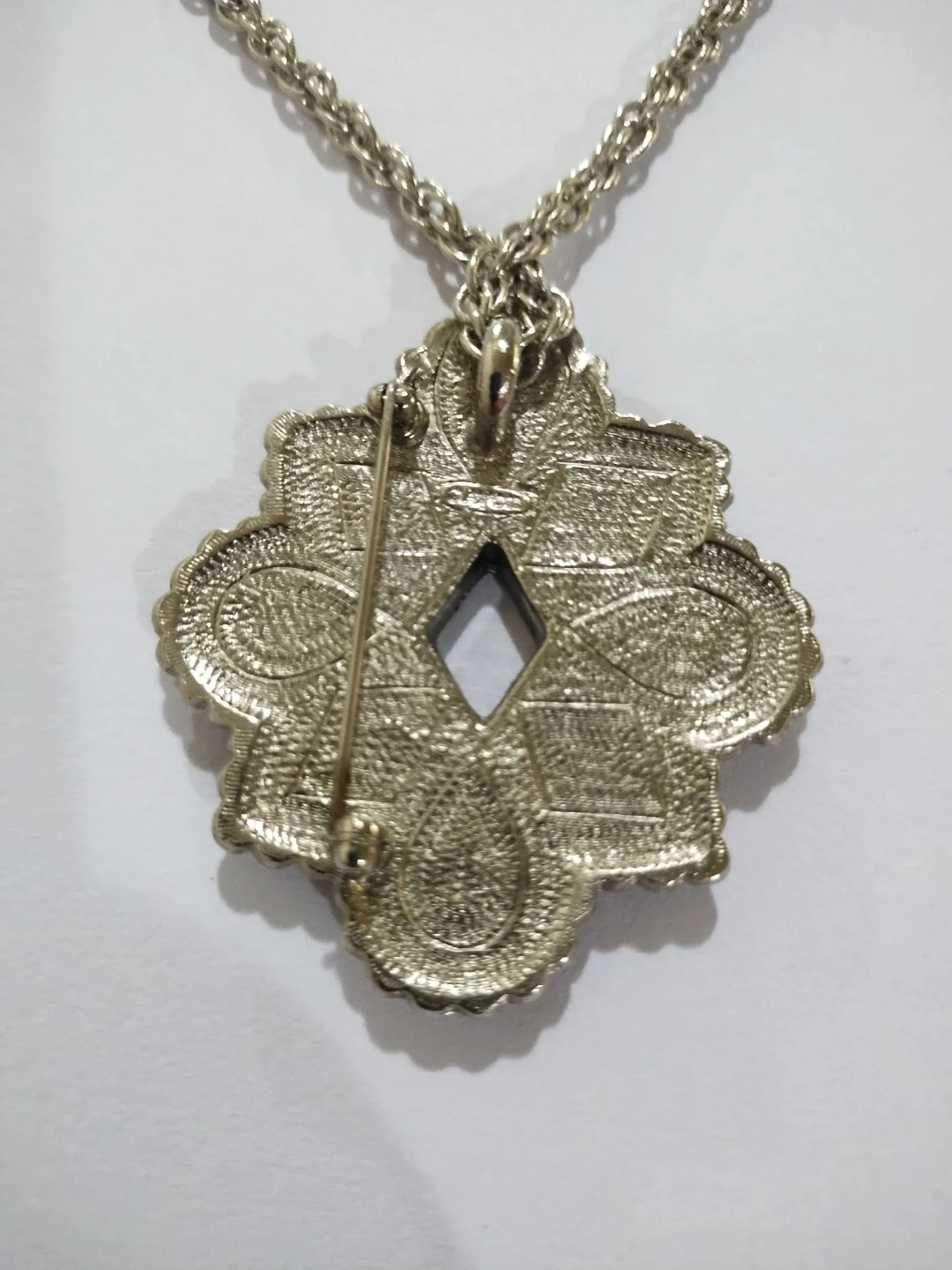 Vintage Avon American spirit pin/pendant and dangling earrings - photo 2