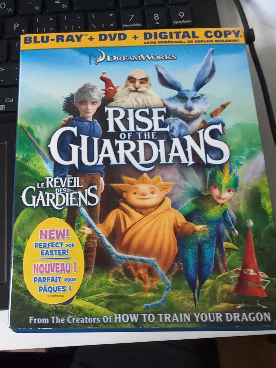 DreamWorks Rise of the Guardians Blu-Ray + DVD + Digital Copy