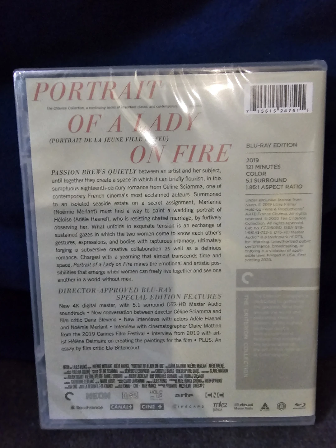 Portrait of a Lady on Fire Blu-Ray Special Edition - photo 2