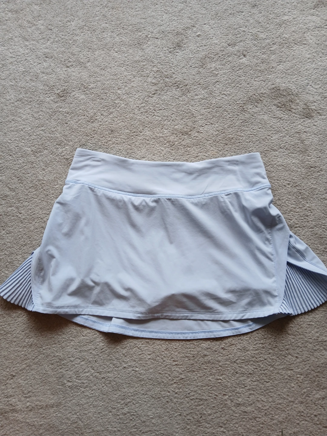 LULULEMON Play Off The Pleats Pastel Blue Athletic Skirt, Size 6 - photo 3